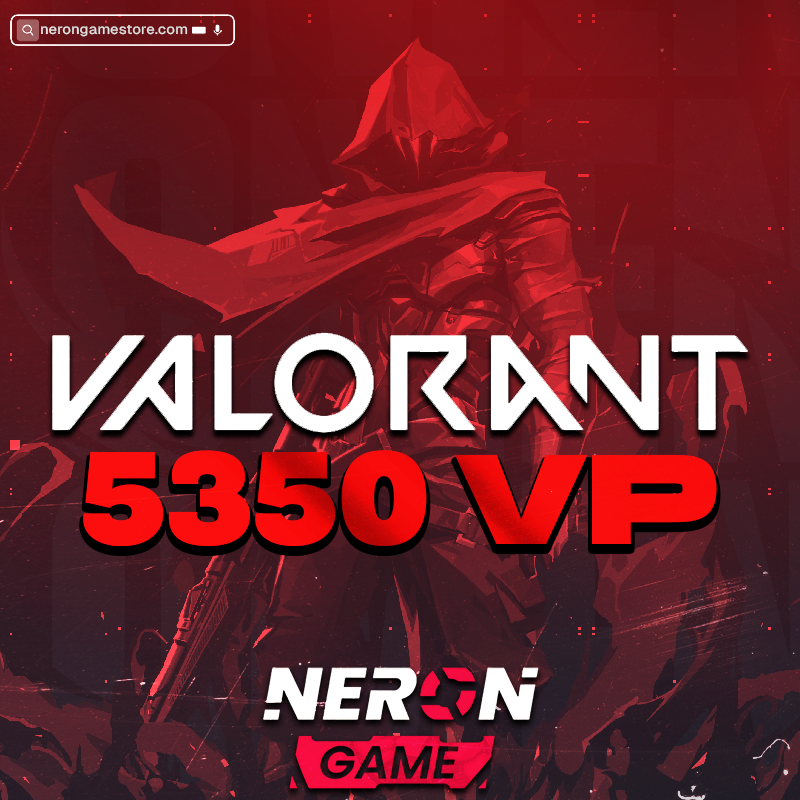 ⭐ 5.350 VALORANT POINTS (VP) - NeronGameStore
