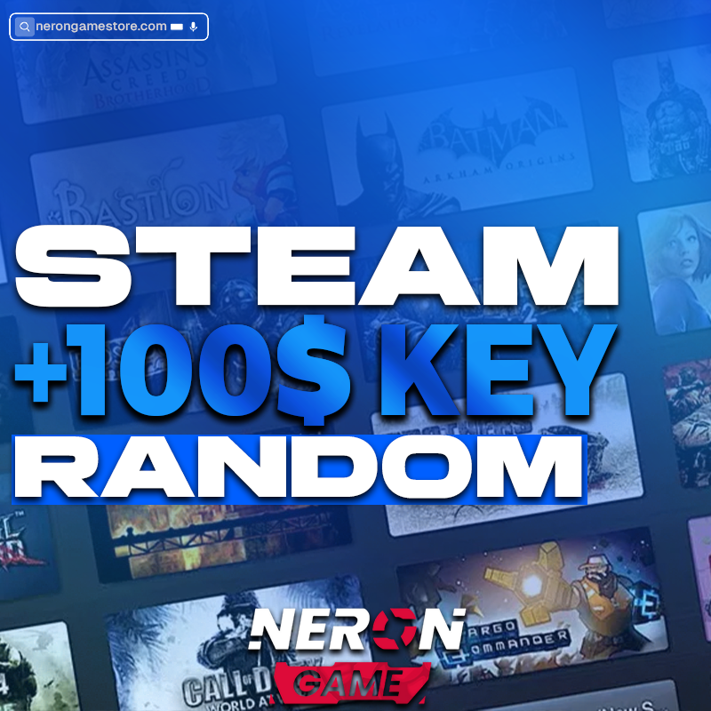 ⚔️ $100 POWER STEAM RANDOM KEY – Güç Senin Elinde!